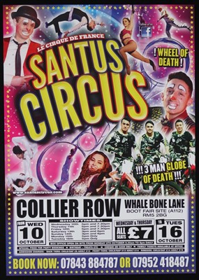 Lot 191 - Santus Circus posters (20)