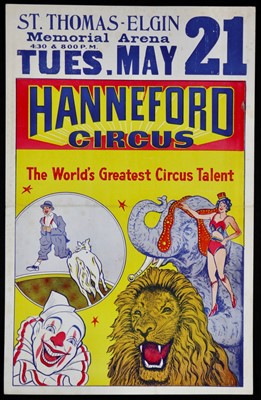 Lot 196 - Clyde Beatty Cole Bros and Hanneford Circus...