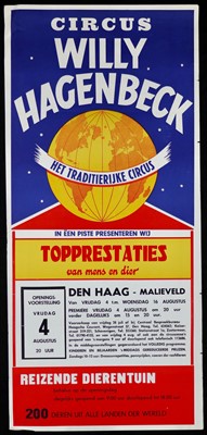 Lot 197 - European Circus posters (5)