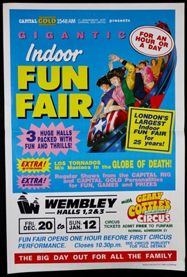 Lot 206 - Gerry Cottle’s Circus posters (5)
