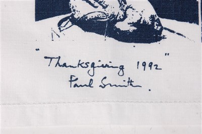 Lot 267 - Paul Smith - a fabric handkerchief...