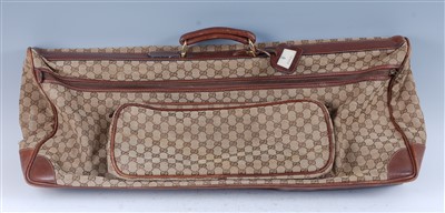 Lot 279 - A vintage Gucci multi-use sports bag, with all-...