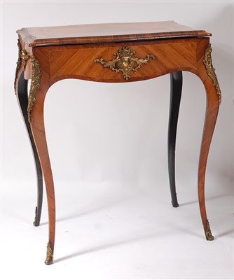 Lot 1482 - A mid-19th century French kingwood and...