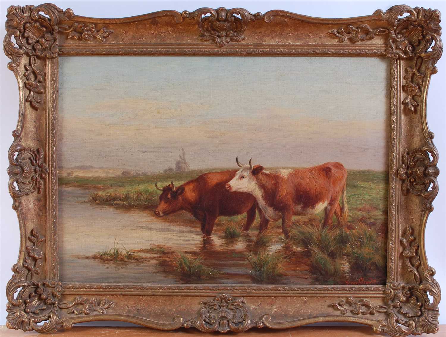 Lot 1357 - Joseph Dixon Clark (1849-1944) - Cattle...