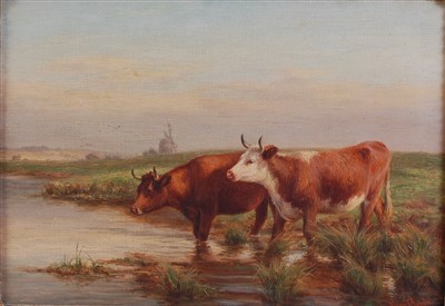 Lot 1357 - Joseph Dixon Clark (1849-1944) - Cattle...