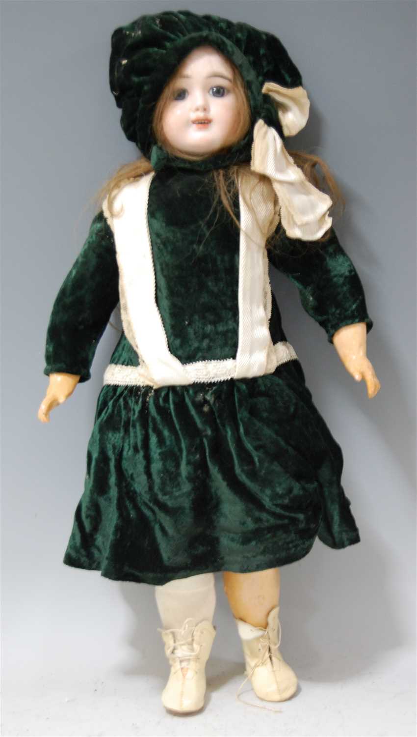 Lot 21 A French Eden Bebe Paris No 9 Bisque Head Lot 21 A French Eden Bebe Paris No 9 Bisque Head