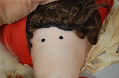 Lot 2027 - An Armand Marseille bisque head doll, having...
