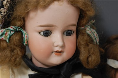 Lot 2050 - An Armand Marseille bisque head doll, having...