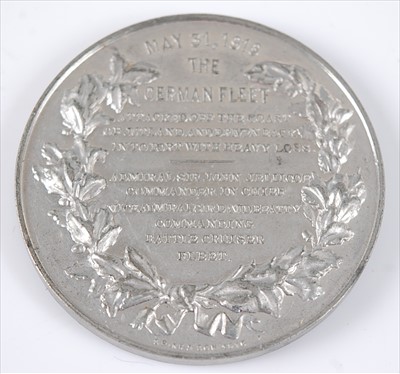Lot 216 - A Battle of Jutland commemorative medal,...