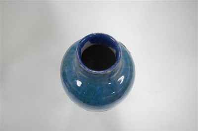 Lot 61 - A Chinese sang-de-boeuf glazed stoneware vase...
