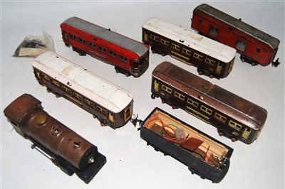Lot 303 - American Outline items: Lionel 2-4-0 electric...