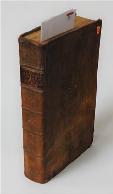 Lot 107 - An early 19th century Smith's Bible, with...