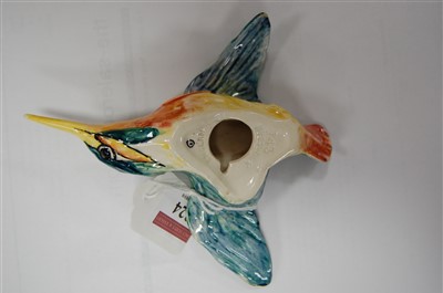 Lot 224 - A pair of Beswick kingfisher wall plaques,...
