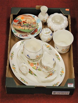 Lot 183 - A quantity of Aynsley cottage garden wares...