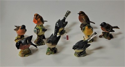 Lot 230 - A collection of ten various Beswick bird...