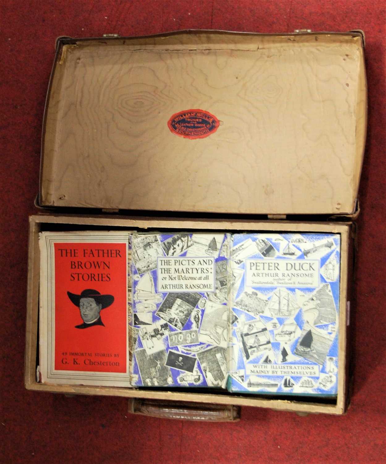 Lot 592 - A suitcase containing Coot Club the Picks and...