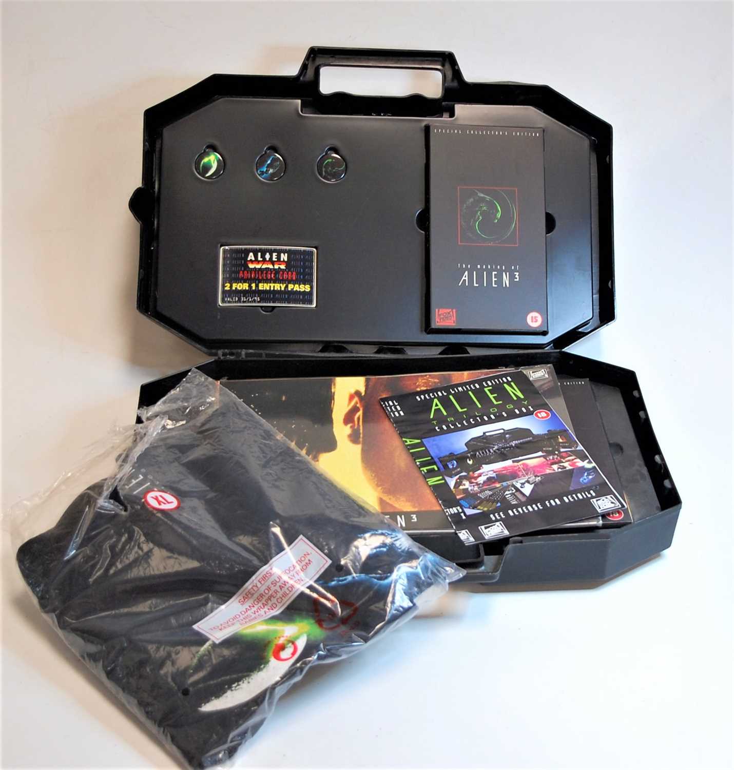 Lot 557 - A boxed Alien Trilogy special edition VHS...