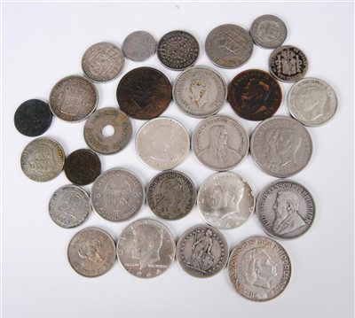 Lot 2207 - World coinage, a collection of miscellaneous...