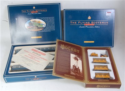 Lot 502 - A Hornby Stephensons 'Rocket' train pack...