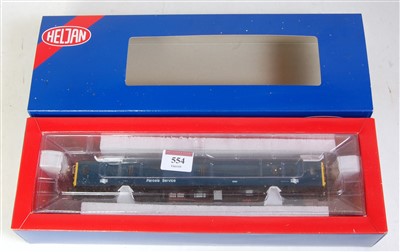 Lot 554 - A Heljan BR blue class 128 parcels railcar DCC...