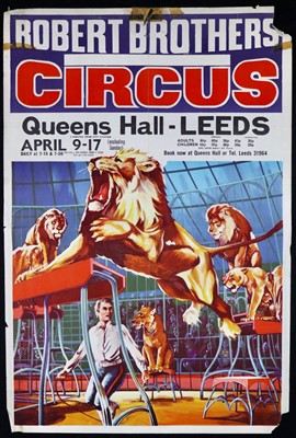 Lot 213 - Robert Brothers Circus posters, 1960/70’s (2)
