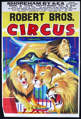 Lot 213 - Robert Brothers Circus posters, 1960/70’s (2)