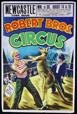 Lot 215 - Robert Brothers Circus posters, 1960/70’s (4)