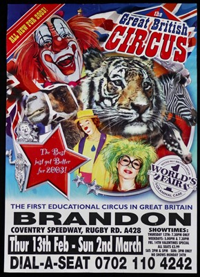 Lot 219 - Modern Circus posters (15)