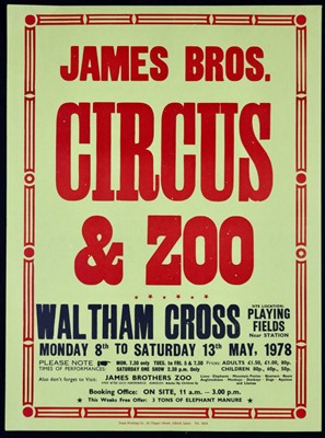 Lot 221 - James Brothers and Jimmy Fossett’s Circus...