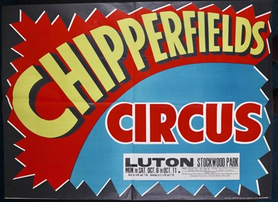 Lot 222 - Large Chipperfield’s and De Johns Circus...