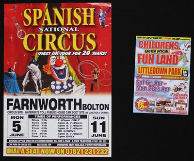 Lot 225 - Modern Circus posters (11)