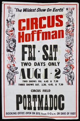 Lot 241 - Circus Hoffman poster, 1970’s (1)