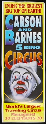 Lot 253 - Carson and Barnes Circus posters (3)