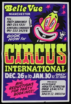 Lot 256 - Belle Vue Circus posters (2)