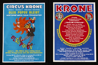 Lot 262 - European Circus posters (3)