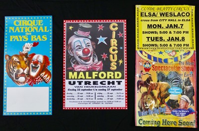 Lot 266 - Circus posters (16)