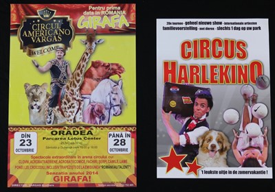 Lot 267 - Circus posters and pictures (8)