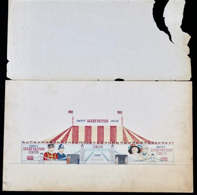 Lot 271 - Original artwork for Davey’s Circus (2)