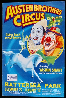 Lot 272 - British Circus posters – Austen Bros,...
