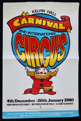 Lot 273 - Kelvin Hall Circus posters (4)