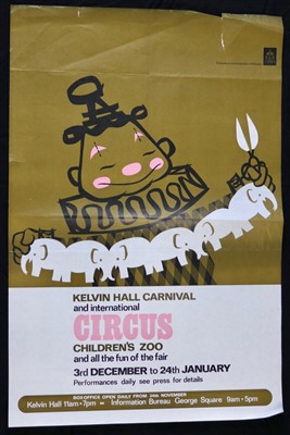 Lot 273 - Kelvin Hall Circus posters (4)