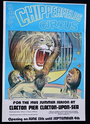 Lot 279 - Chipperfield’s Circus posters (3)