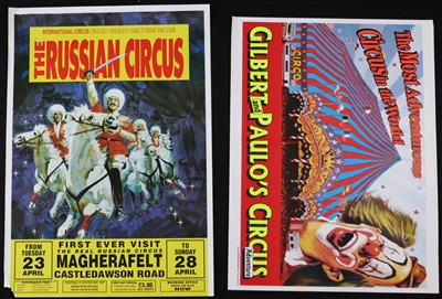 Lot 286 - Mixed Circus posters (40)