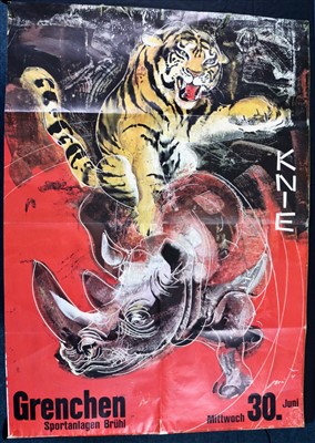 Lot 295 - Large Circus Knie poster, 1970’s (1)