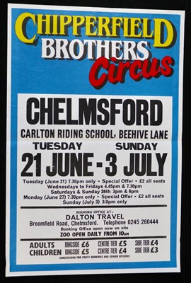 Lot 298 - Modern circus posters (12)