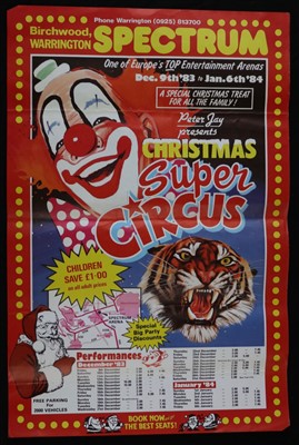 Lot 300 - English Circus posters (7)