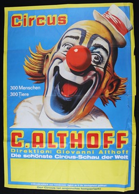 Lot 305 - Large Altoff poster and Circus Krone (3)