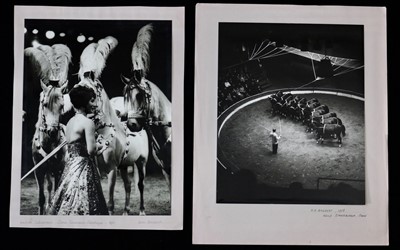 Lot 310 - Photographs of horse acts (7)