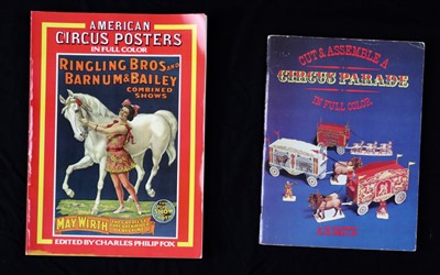 Lot 314 - Two circus books and 13 various magazines (15)