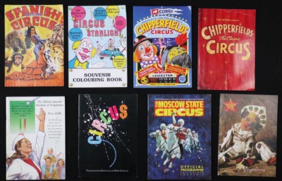 Lot 318 - English Circus programmes (25)